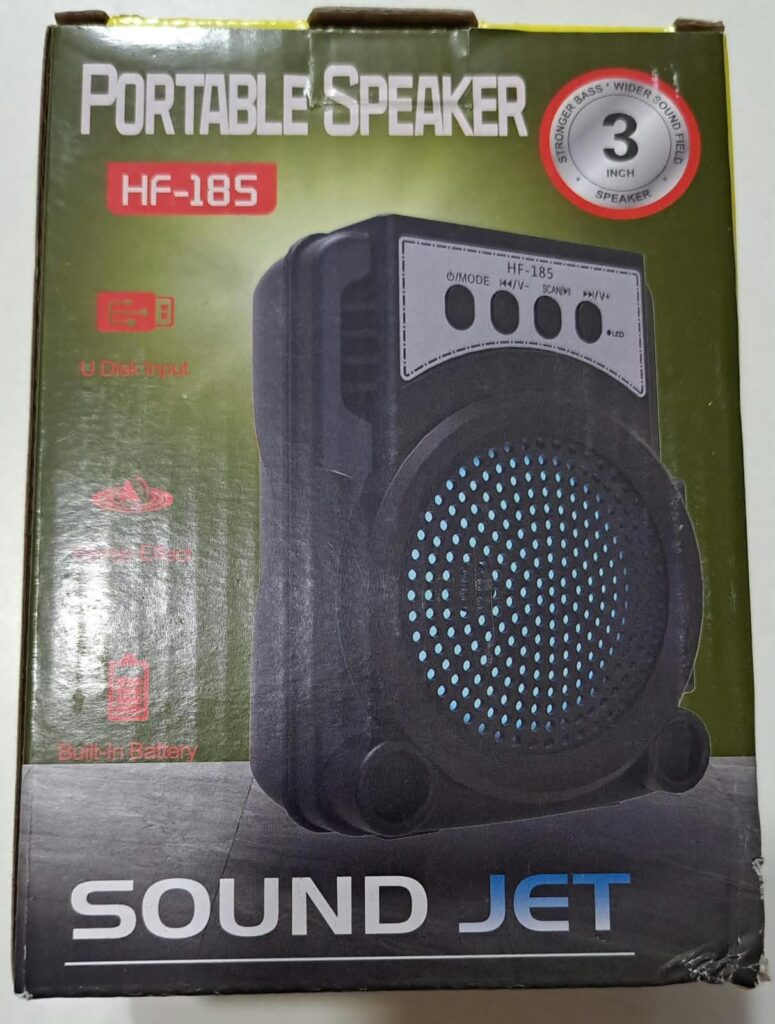 PARLANTE BLUETOOTH 3 PULGADAS HF-185
