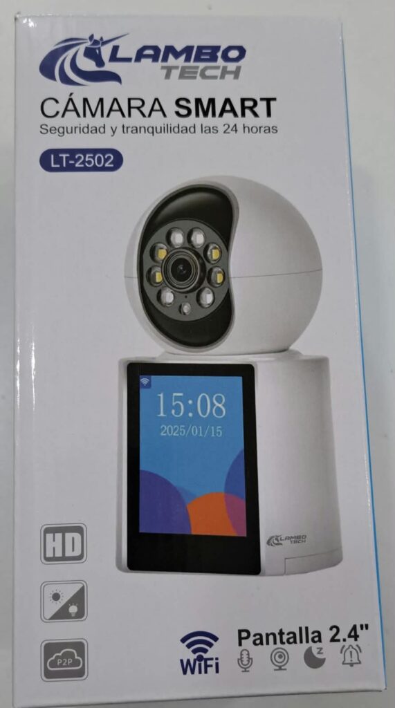 CAMARA IP VIDEO LLAMADA 1080PANTALLA 2,8PULGA
