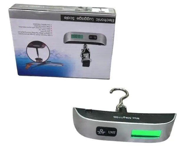 BALANZA DIGITAL P/VALIJA PARA VIAJA HASTA 50KG
