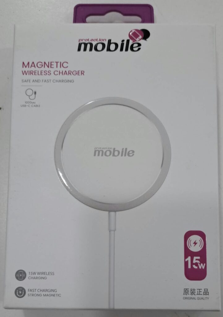 CARGADOR WIRELESS MAGNETIC MOBILE SMS-ZB16 CON CABLE TIPO C