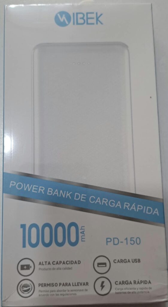 POWER BANK IBEK PD150 10000MAMP