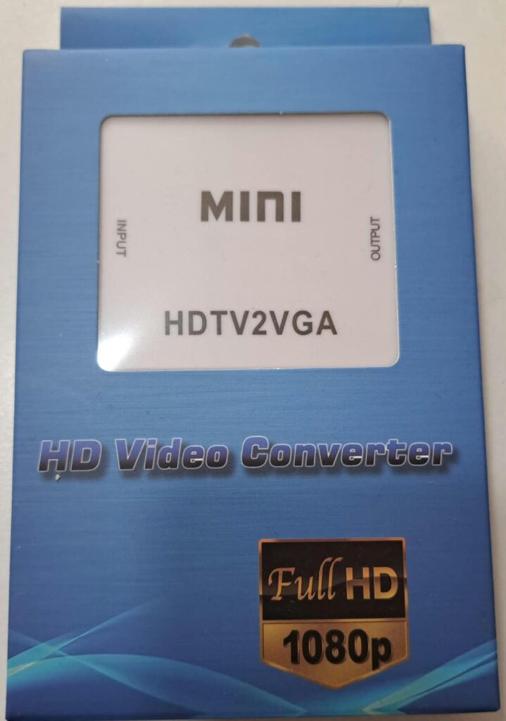 CONVERSOR HDTV-VGA