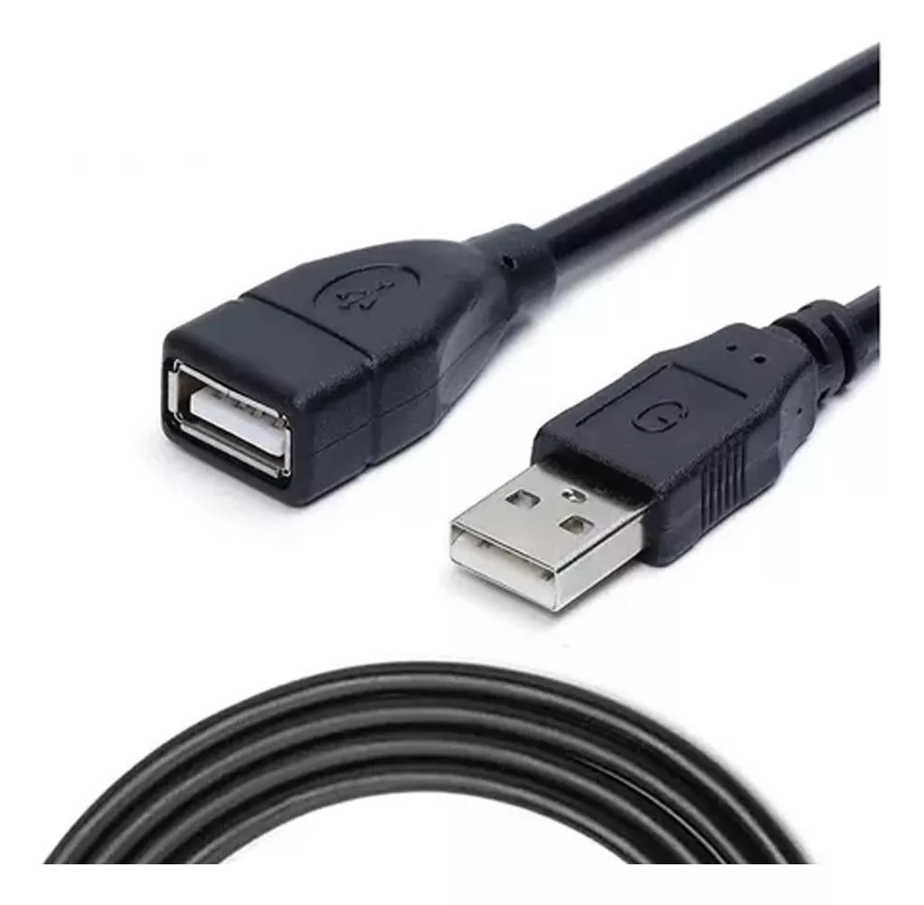 ALARGUE USB MACHO A USB HEMBRA 3M