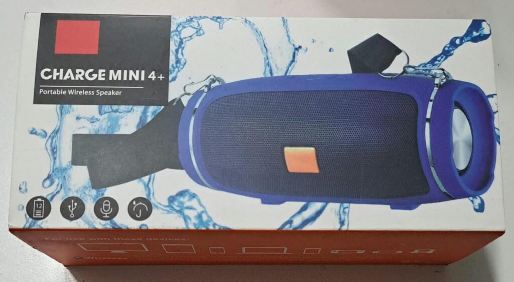 PARLANTE CHARDE MINI 4+