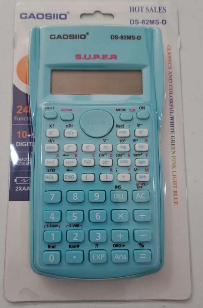 CALCULADORA CIENTIFICA CADSIIO COLOR EN BLISTER