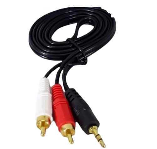 CABLE 3,5 PLUS A 2 RCA 1,5M