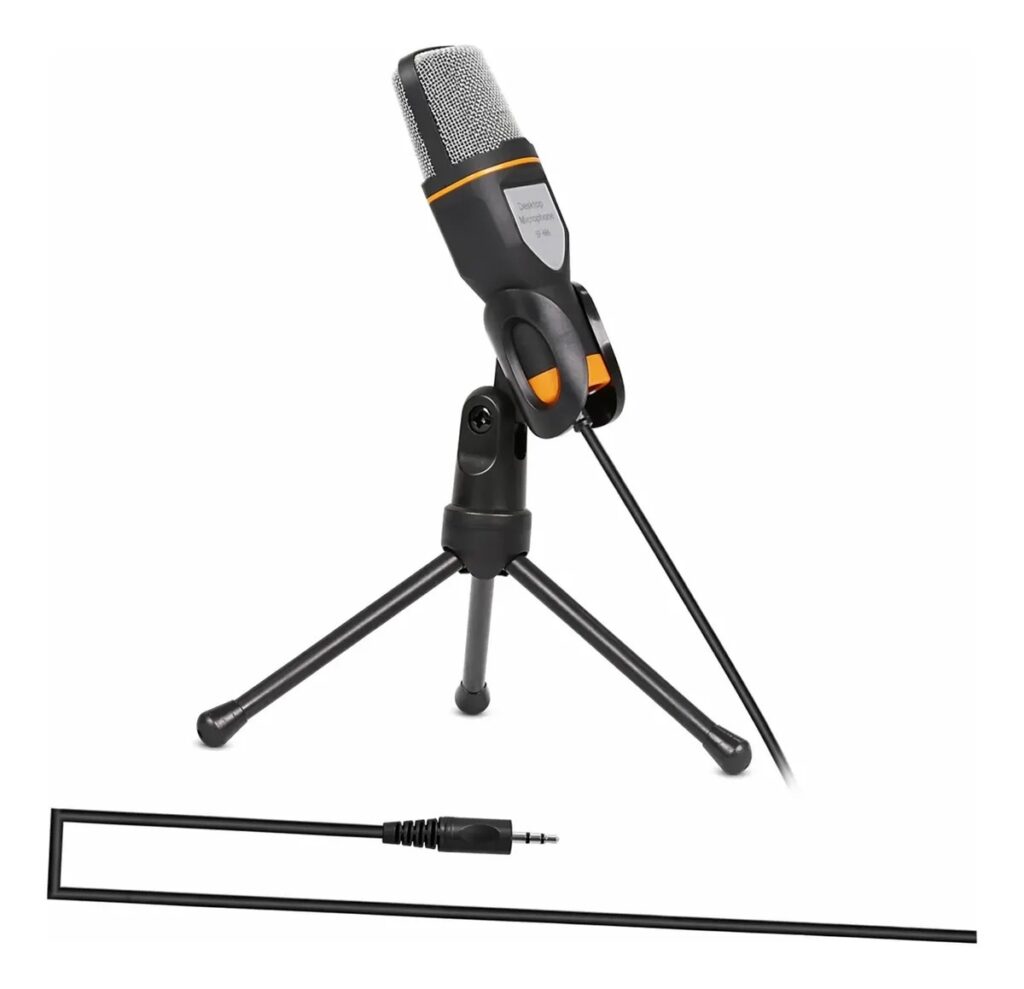MICROFONO PARA PC PROFESIONAL CON TRIPODE