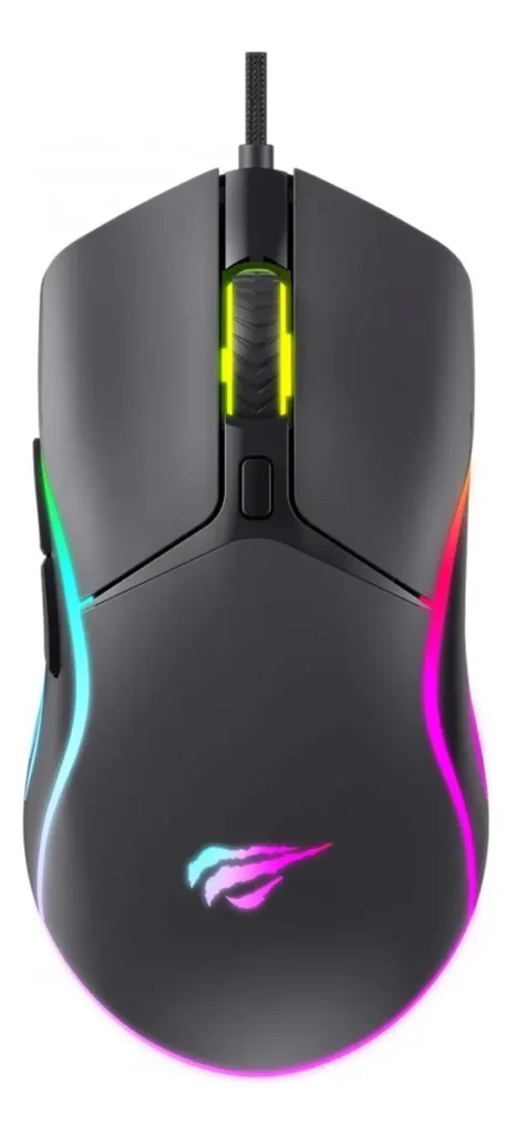 MOUSE HAVIT GMAER CON LUZ RGB MS1029