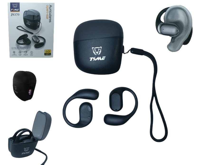 AURICULAR TIME BT JS 370 PARA DEPORTE NEGRO O BLANCO