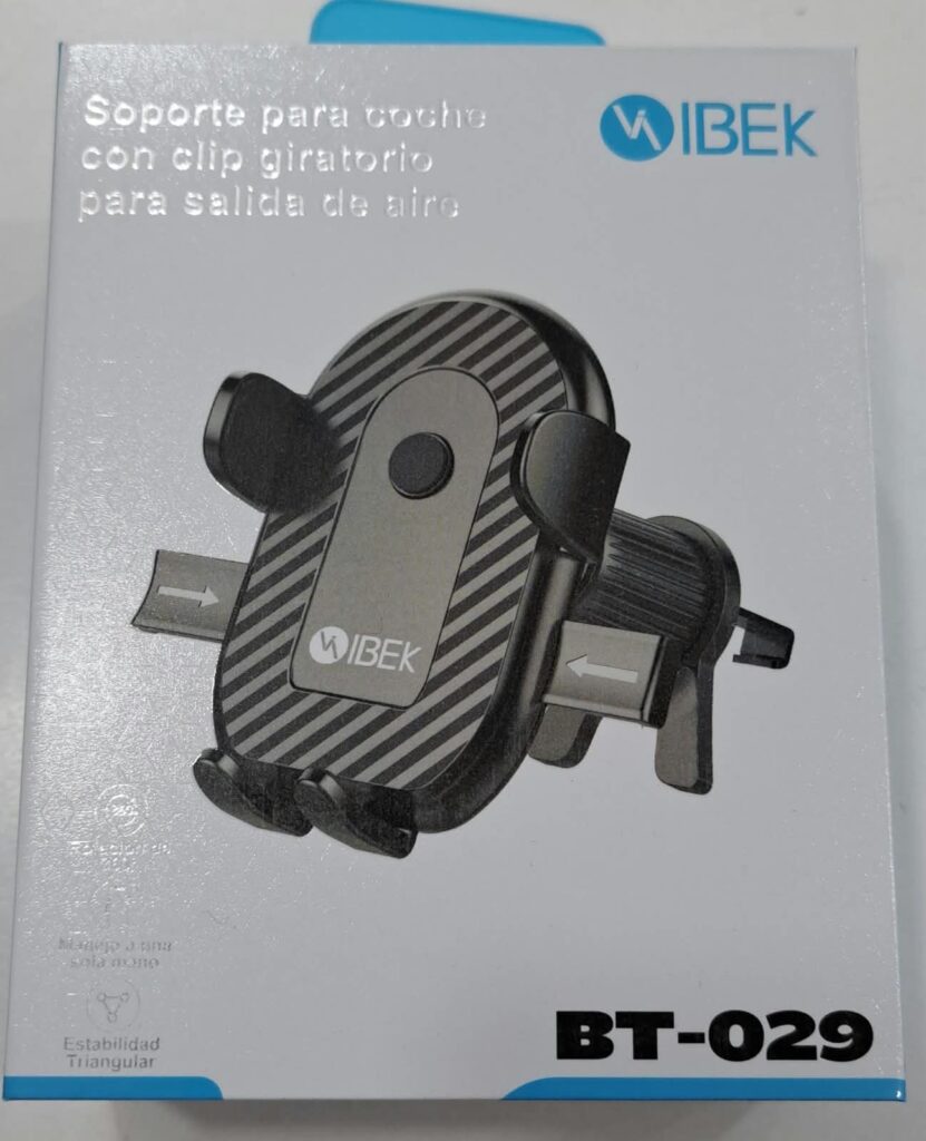 SOPORTE PARA AUTO A REJILLA BT-029
