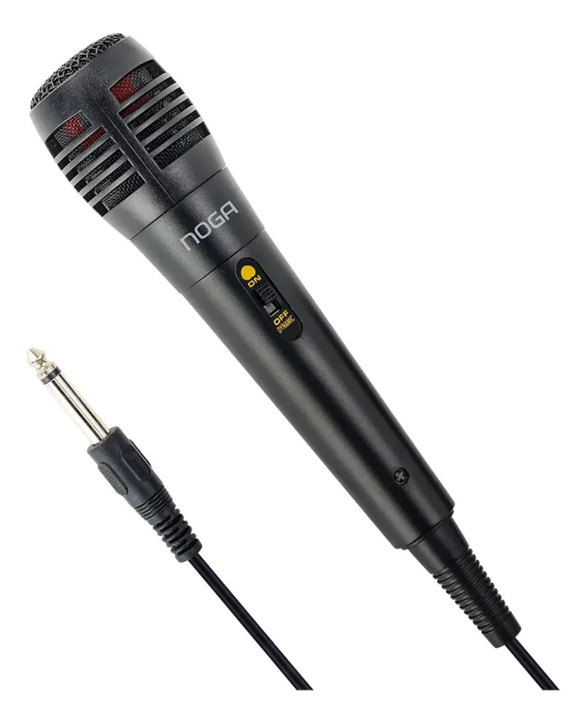 MICROFONO DINAMICO CON CABLE NOGA