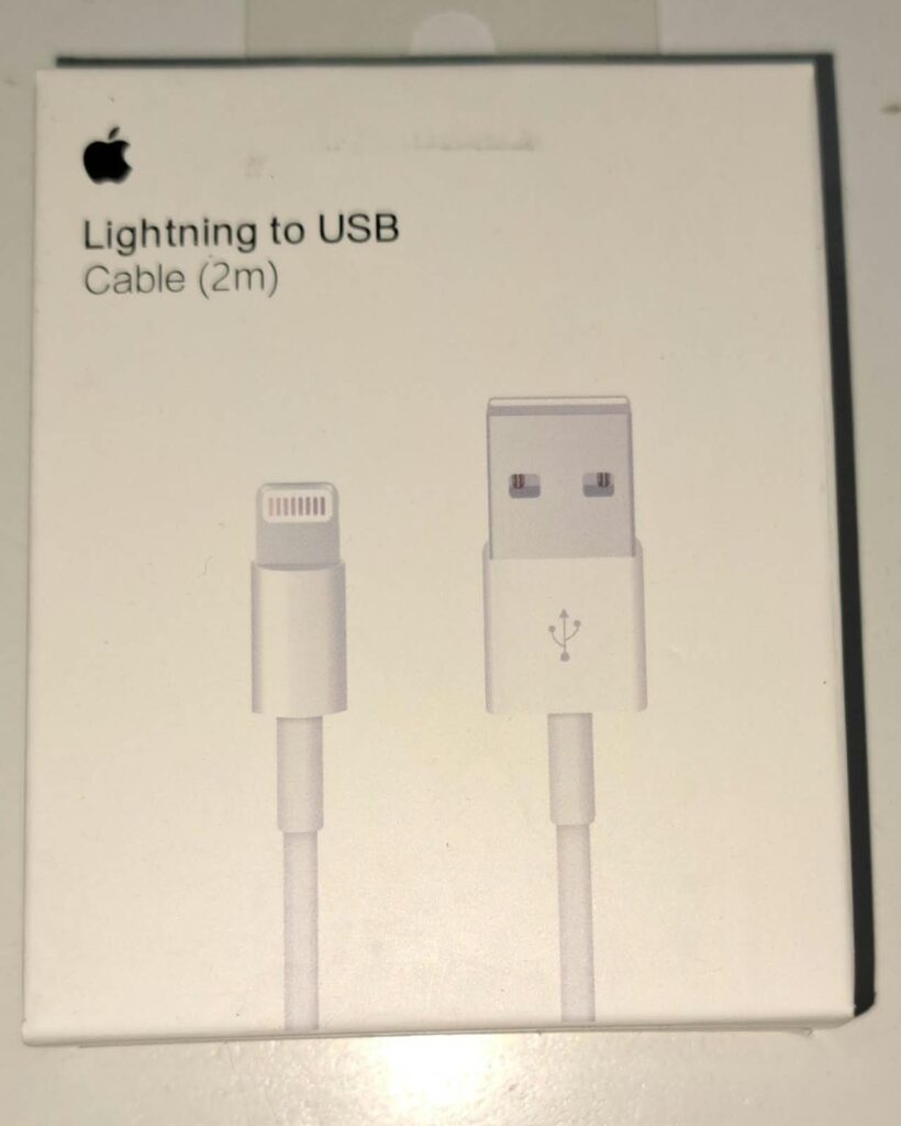 CABLE IPHONE 2 M CASI ORIGINAL