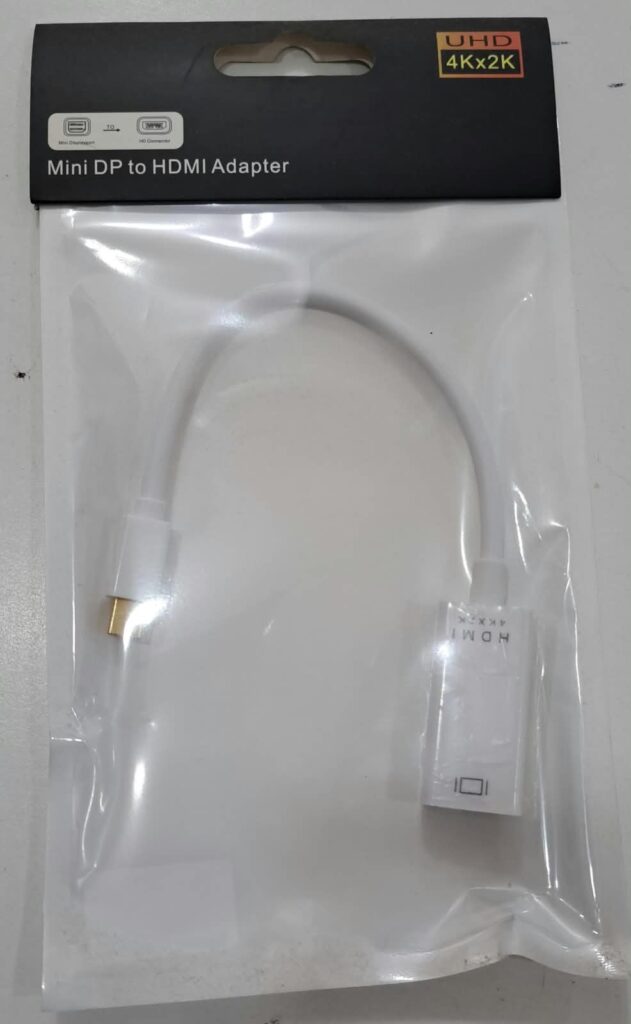 ADAPTADOR MINI DISPLAYPORT A HDMI SMC 7827 4K