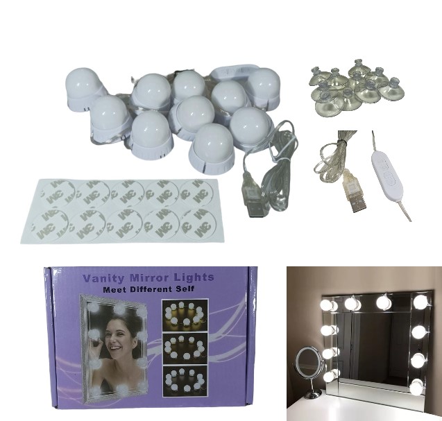 LUZ LED PARA ESPEJO *10 UNIDAD
