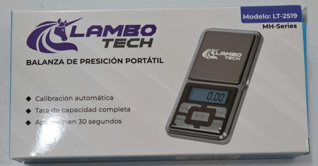 BALANZA DE PRECISION PORTATIL 500GHASTA 0.01 G LT-2519