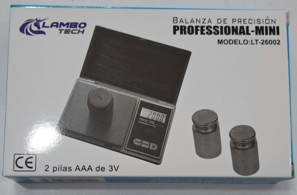 BALANZA DE PRECISION 1OOOG HASTA 0.1G PROF. LT-26002