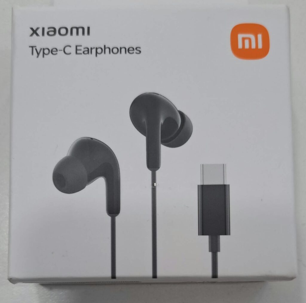 AURICULAR XIAOMI CON FICHA TIPO C 100% ORIGINAL BLANCO O NEGRO