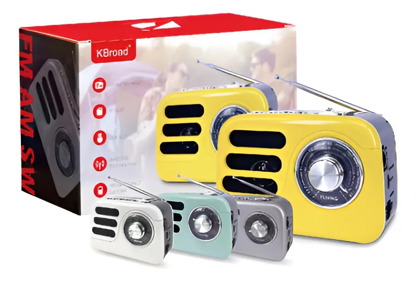 RADIO KTF-2067 VINTAGE BT COLOR