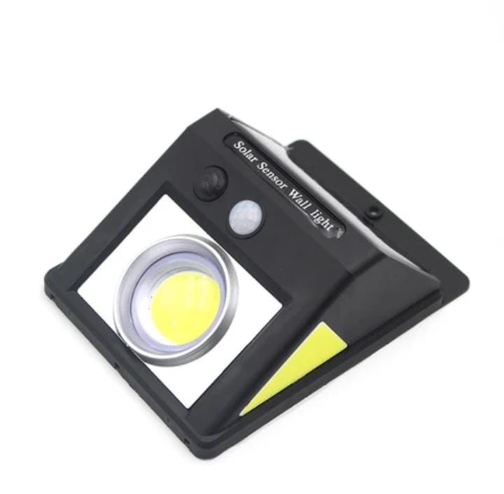 RELECTOR LED PARED SOLAR CON SENSOR COB
