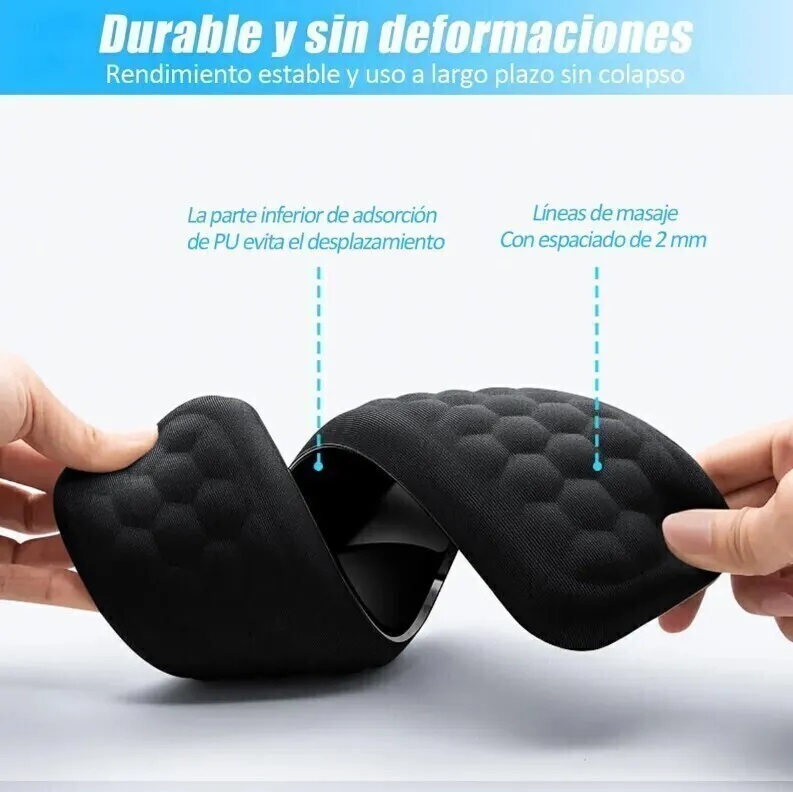 MOUSE PAD TIME APOYAR MUÑECA COLOR