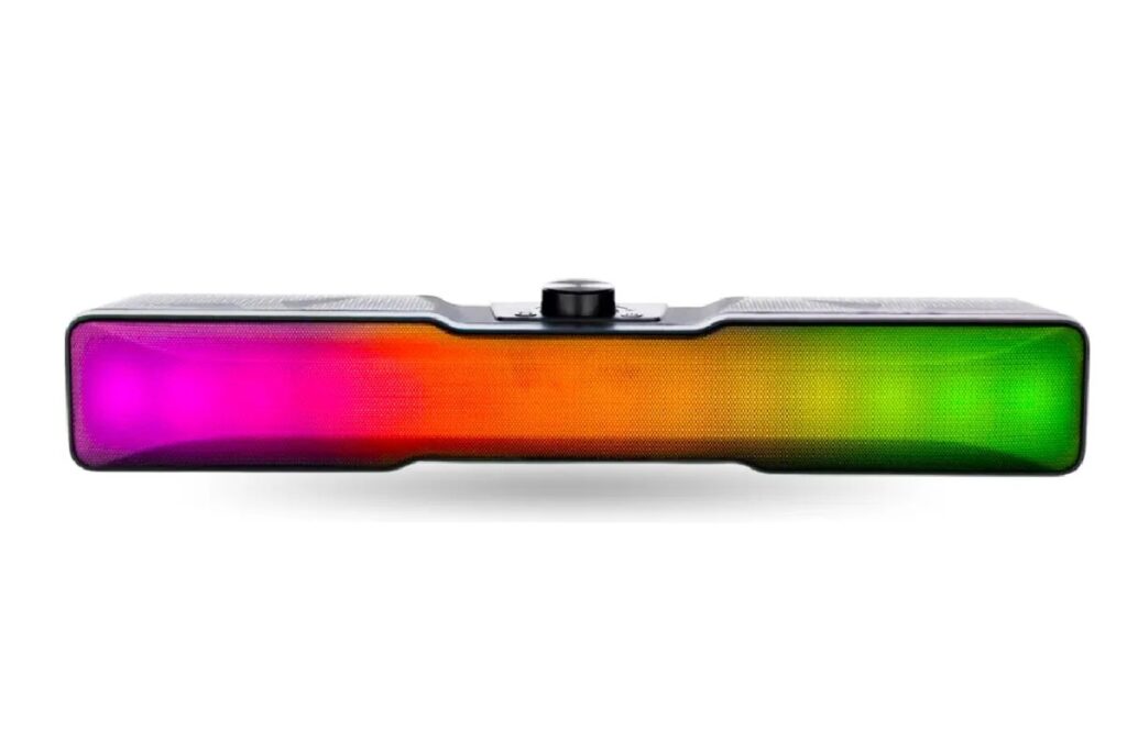 BARRA DE SONIDO BT PC O TV RGB RECARGABLE KTS 1968