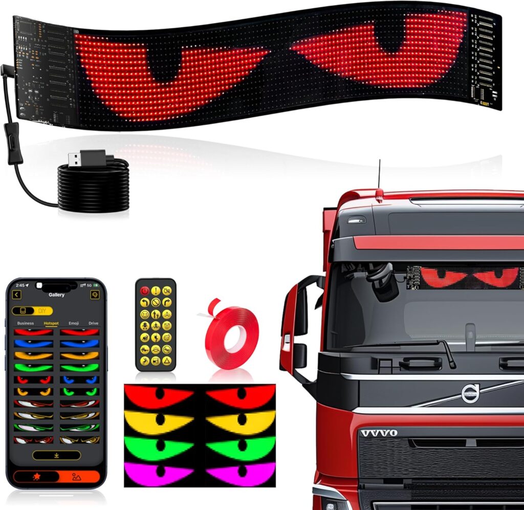 CARTEL LED PROGRAMABLE FLEXIUSB 60*12 CM
