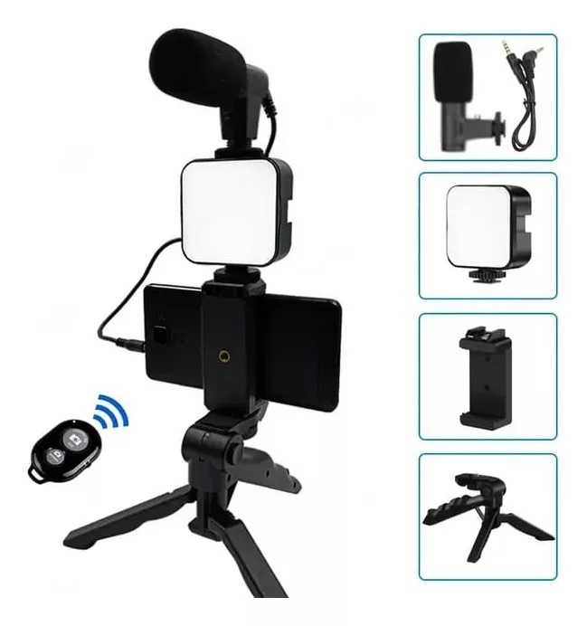 ESTABLIZADOR C/LUZ LED Y MIC AY-49