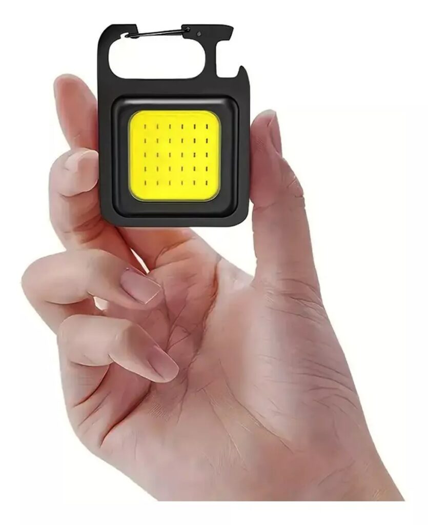 MINI LUZ LED PORTATIL CON CABLE TIPO C Y DESTADOR